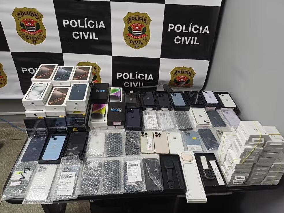Operação prende homem e apreende 69 celulares sem NF ou procedência em Campinas