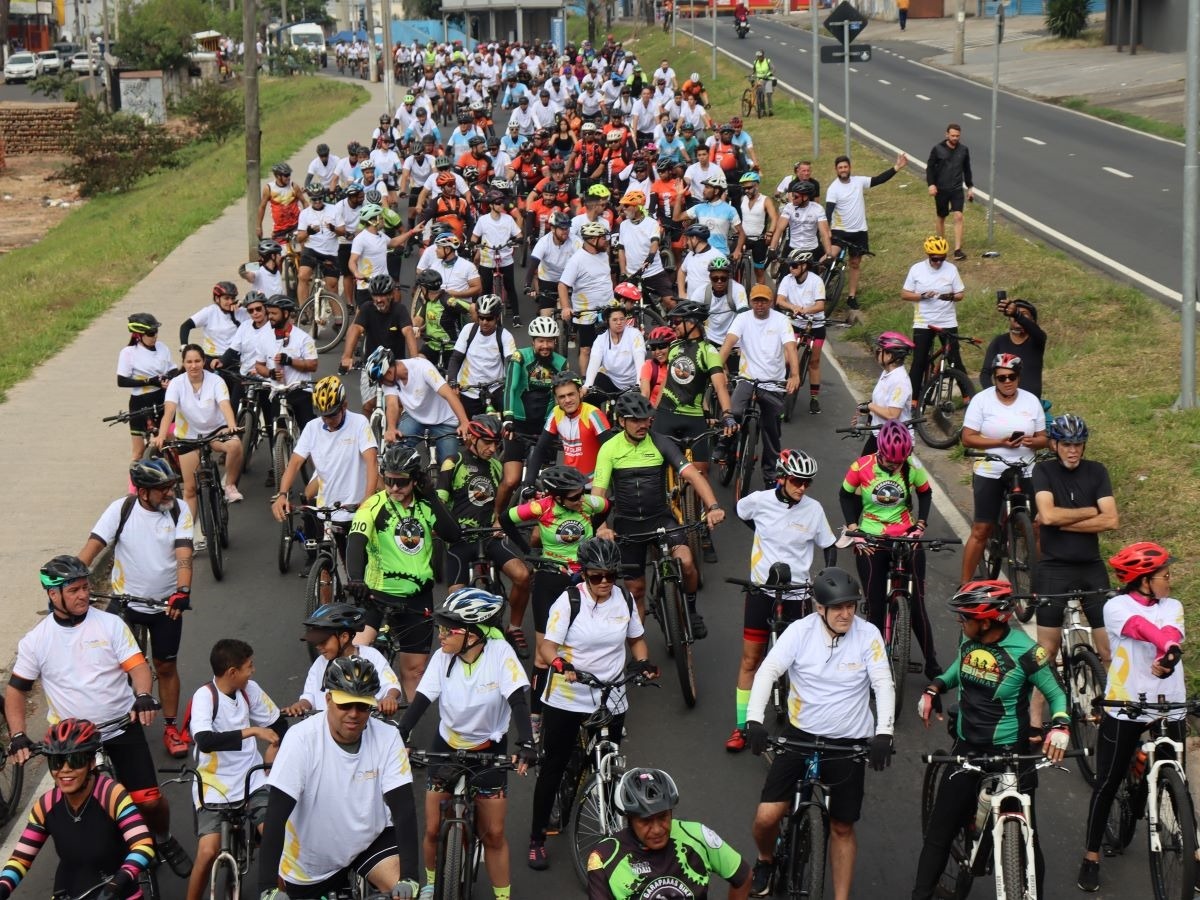 Emdec realiza operação de trânsito para o Pedala Campinas na Lagoa do Taquaral