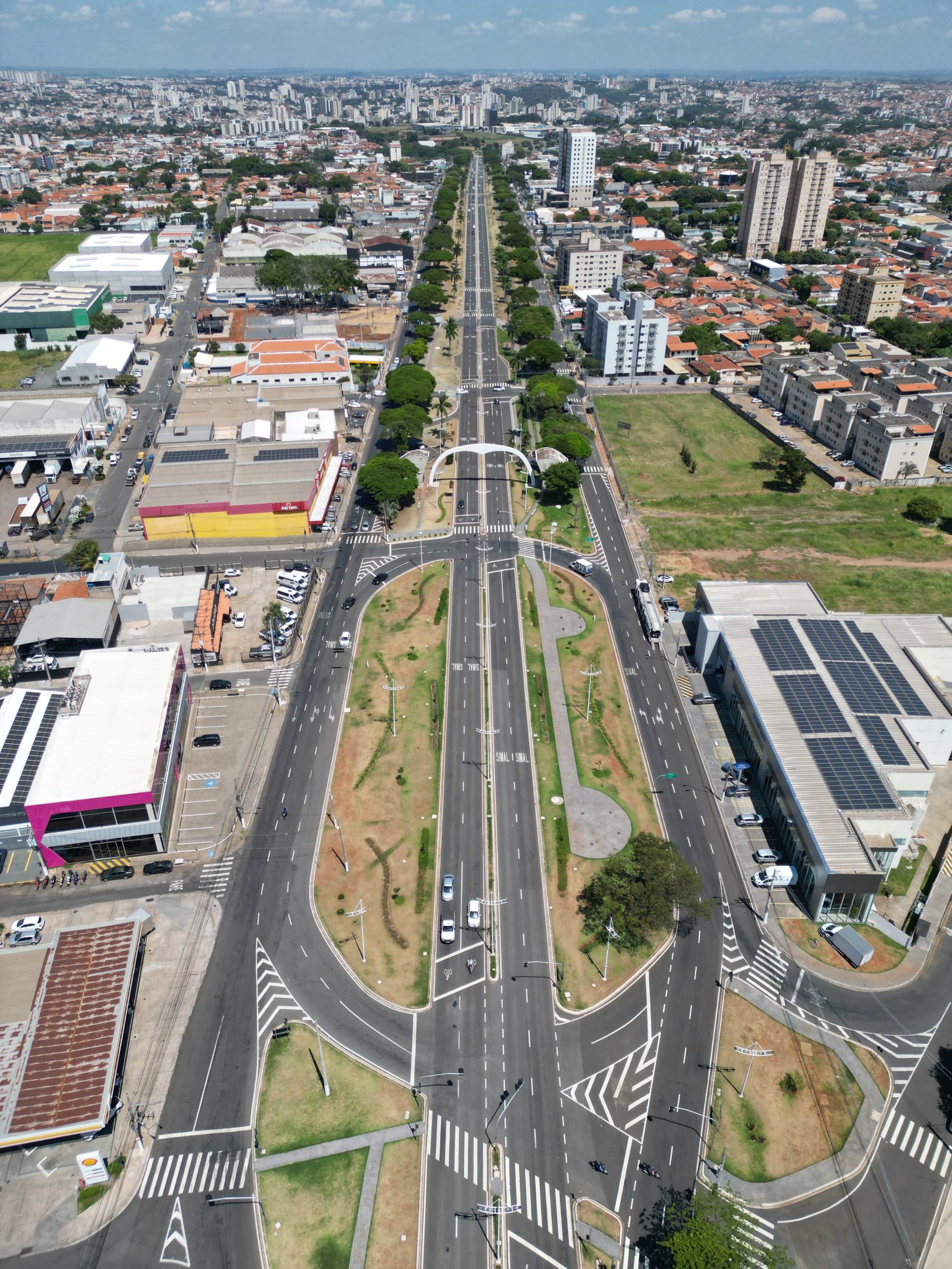 Trecho da Avenida Antônio Pinto Duarte é interditado para eventos em Americana neste fim de semana