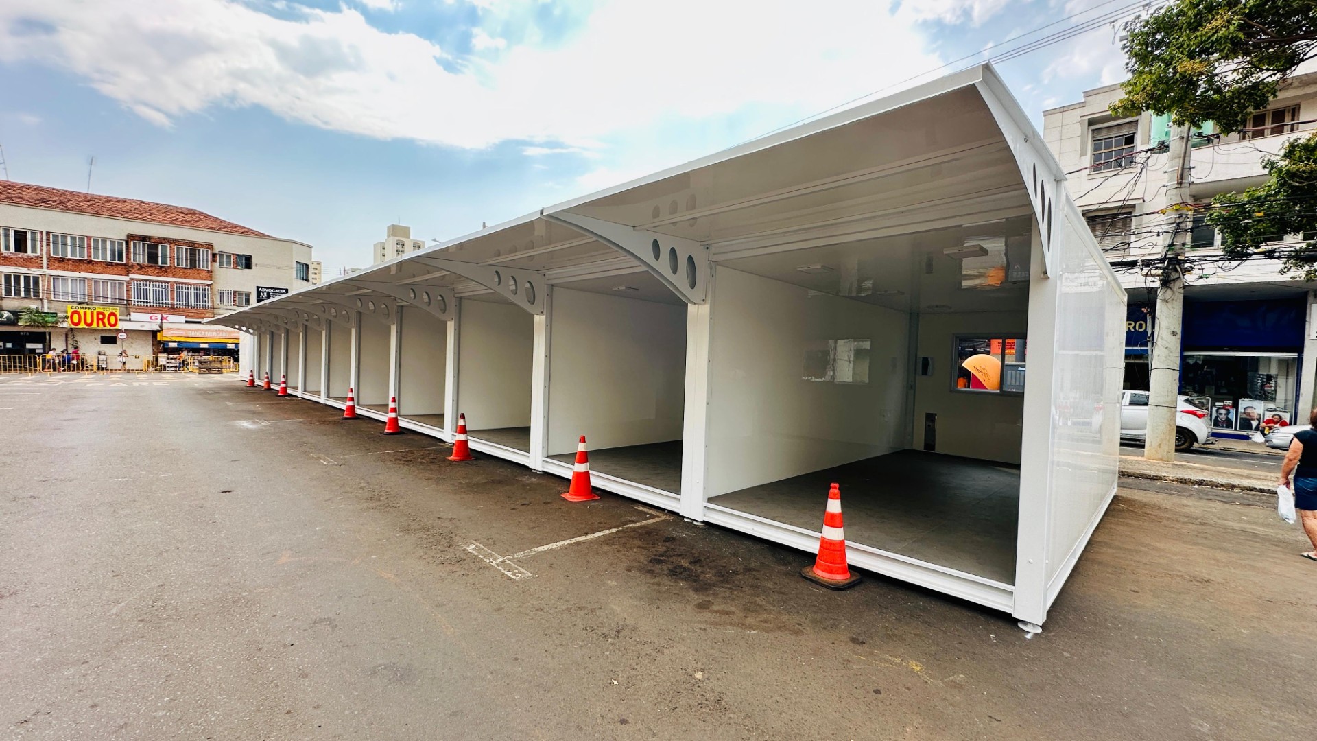 Prefeitura conclui instalação de boxes provisórios no Mercado Municipal de Piracicaba