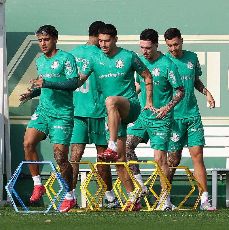 Técnico Abel Ferreira espera contar com lateral-direito Khellven para jogo contra o Juventude