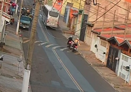 Mulher é derrubada durante assalto e tem moto roubada em Hortolândia 