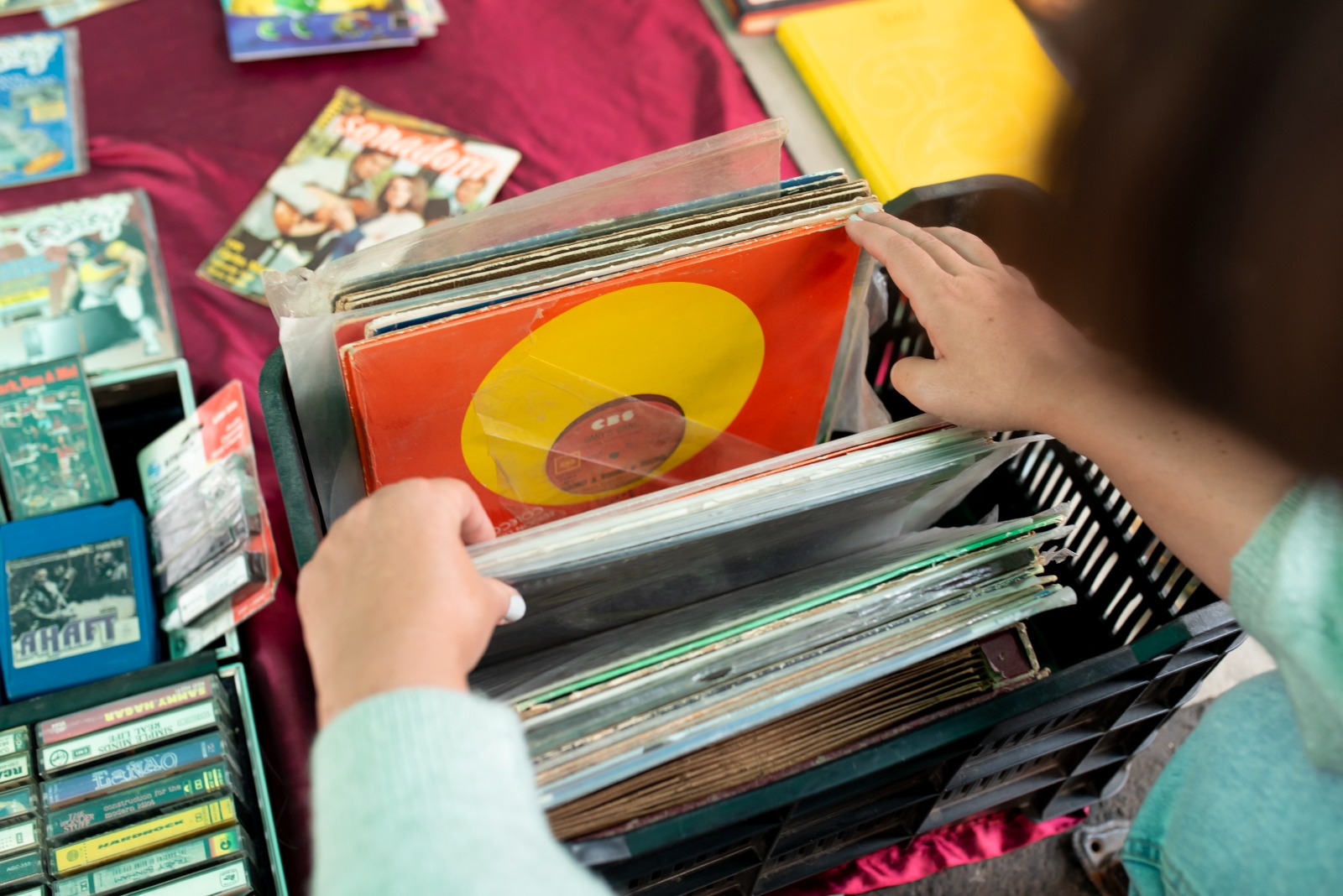 Feira de Discos reúne mais de 7 mil itens em Paulínia neste sábado