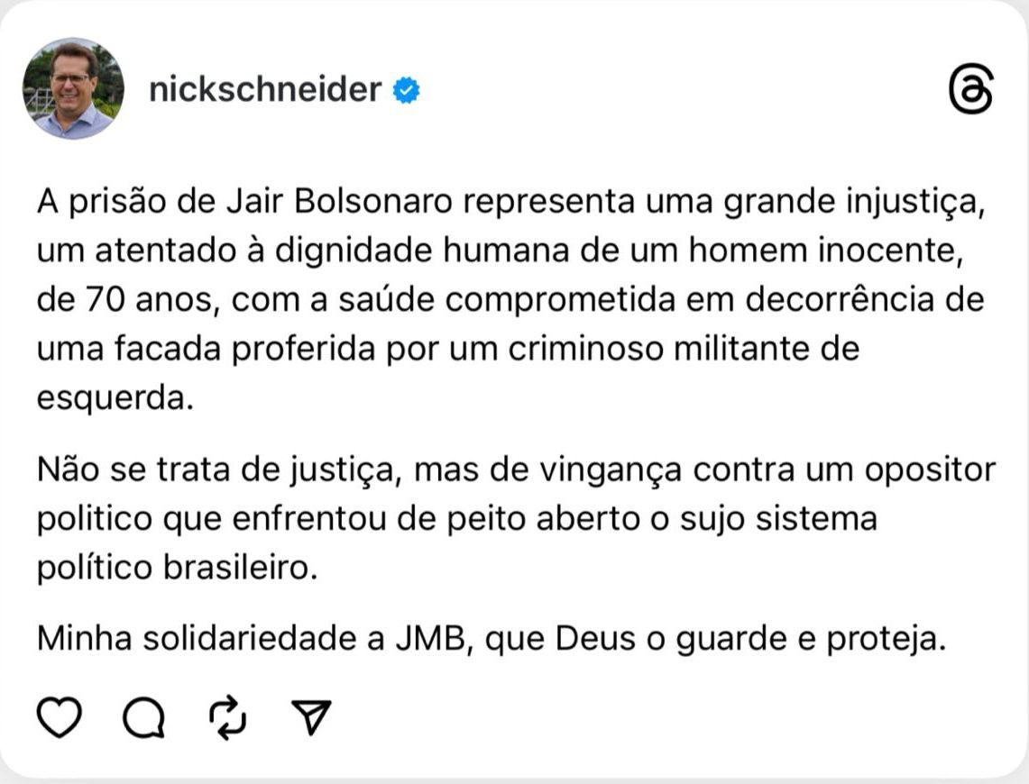 Vereadores de Campinas repercutem prisão preventiva de Bolsonaro
