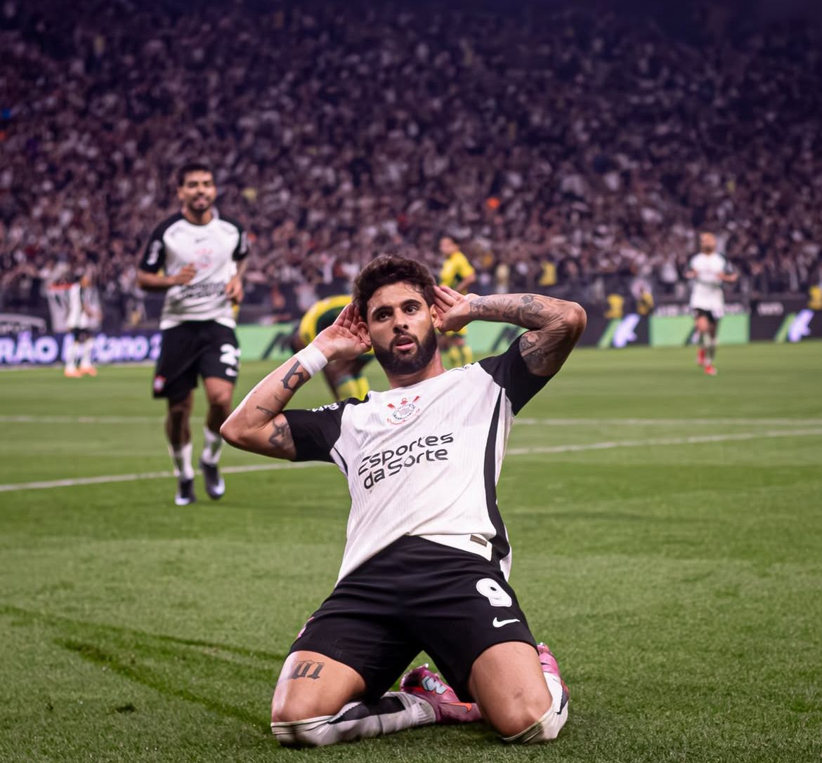 Lesão está cicatrizada e Yuri Alberto reforça o Corinthians no Sul
