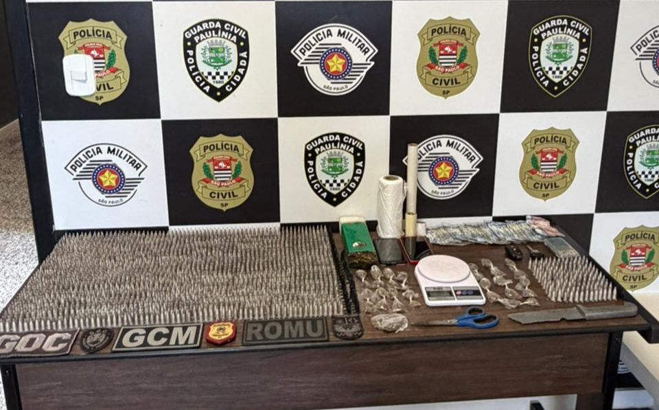 Polícia prende casal por tráfico de drogas em Paulínia 