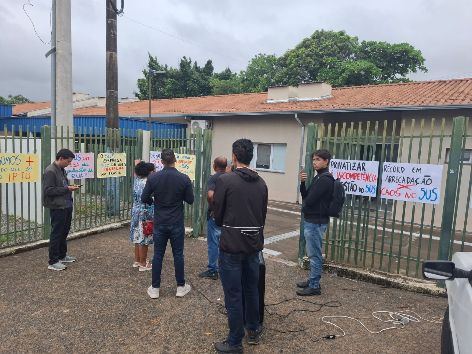 Conselho de Saúde protesta por problemas estruturais no Centro de Saúde São José
