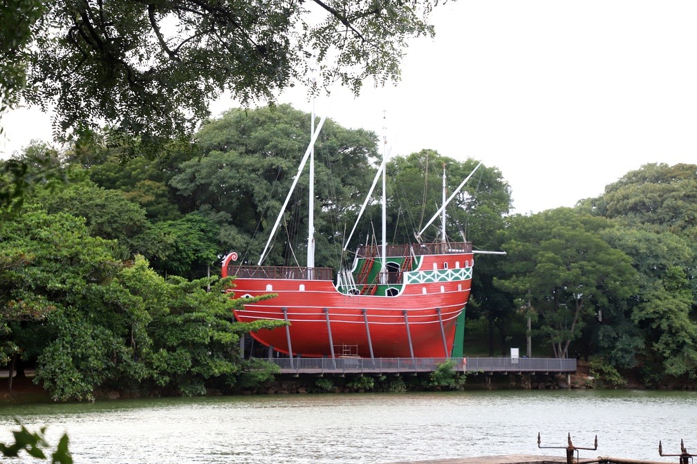 Caravela da Lagoa do Taquaral  é reaberta após manutenção; visitação é de sexta a domingo