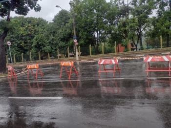 Emdec interdita trecho da Av. Heitor Penteado em Campinas 