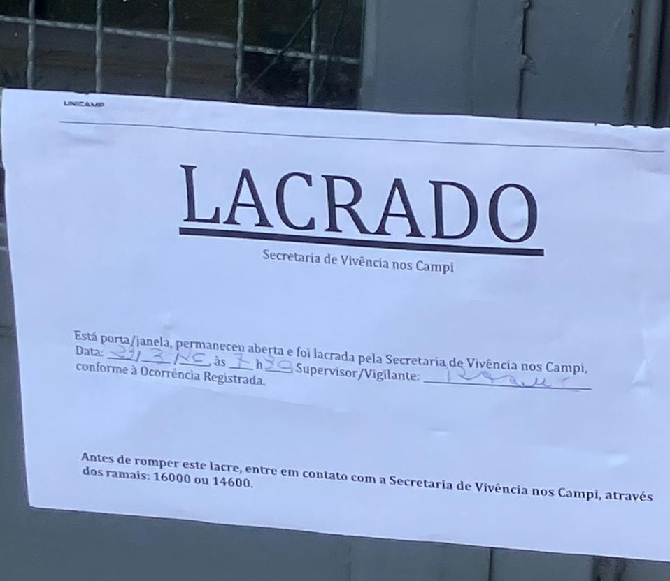 Furto na Unicamp mobiliza Polícia Federal e interdita laboratórios