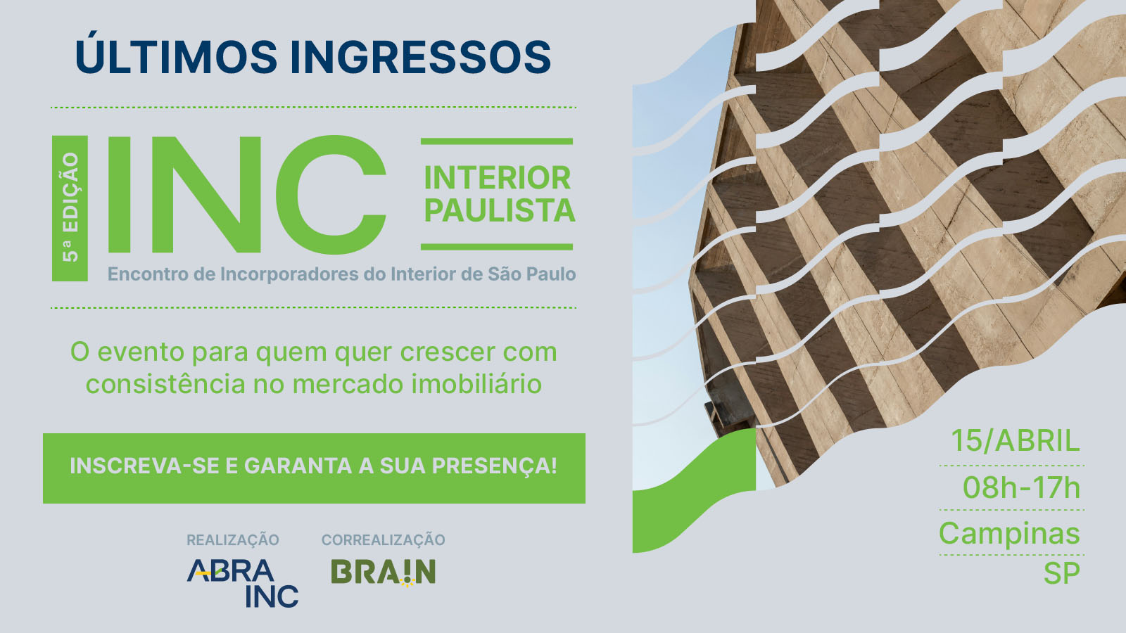 Campinas recebe encontro sobre crescimento imobiliário no interior de SP