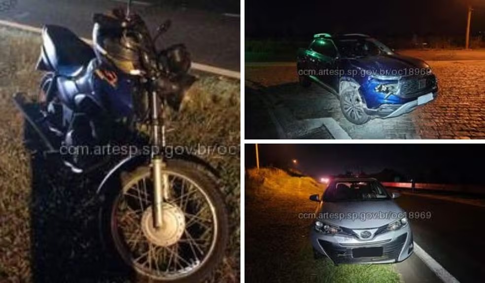 Mulher morre atropelada após descer de moto na Rodovia Anhanguera, em Limeira