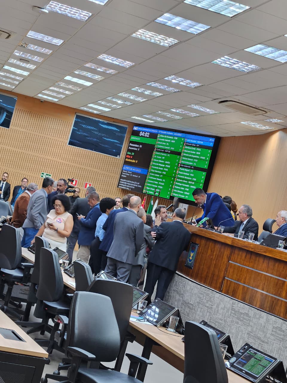 Mais de 1/3 dos vereadores de Campinas devem ser candidatos em 2026