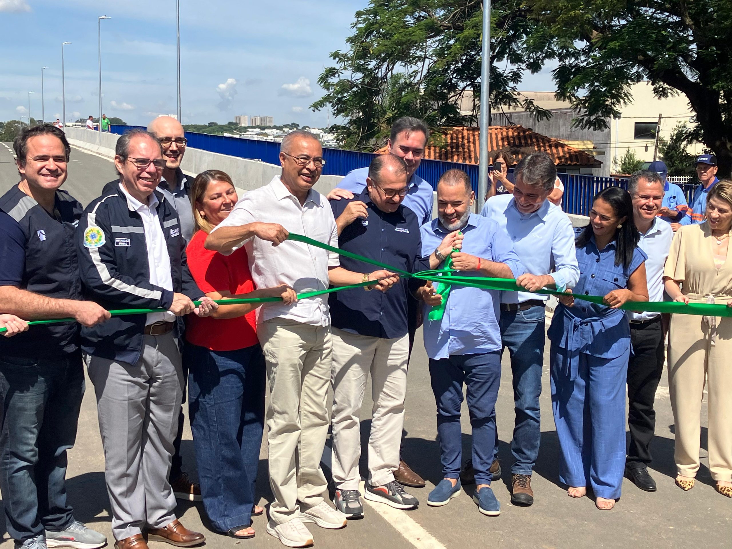 Viaduto de Hortolândia é entregue com presença do ministro dos Transportes