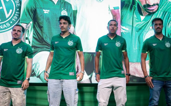 Guarani lança uniforme com o novo fornecedor de materiais esportivos