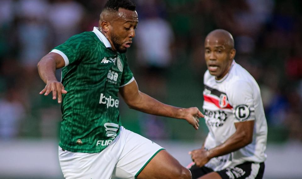 Com gol nos acréscimos, Guarani vence o Santa Cruz no Brinco de Ouro