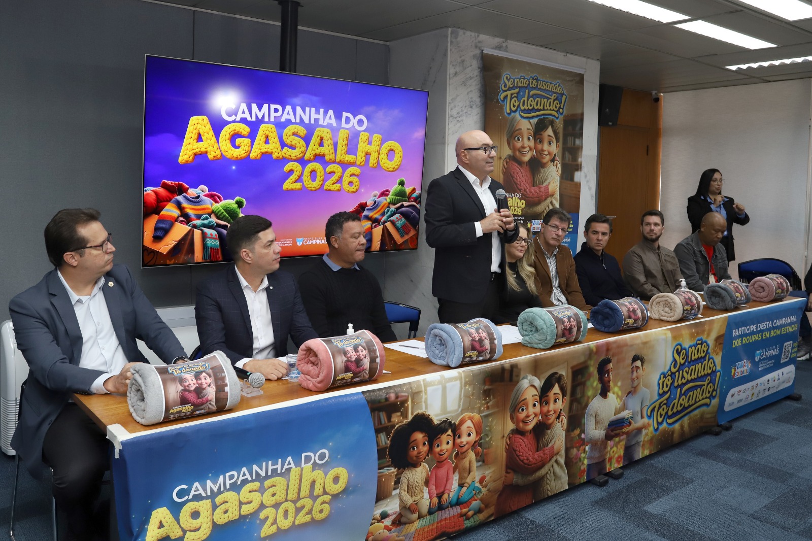 Campanha do Agasalho 2026 começa com 110 pontos de arrecadação em Campinas 