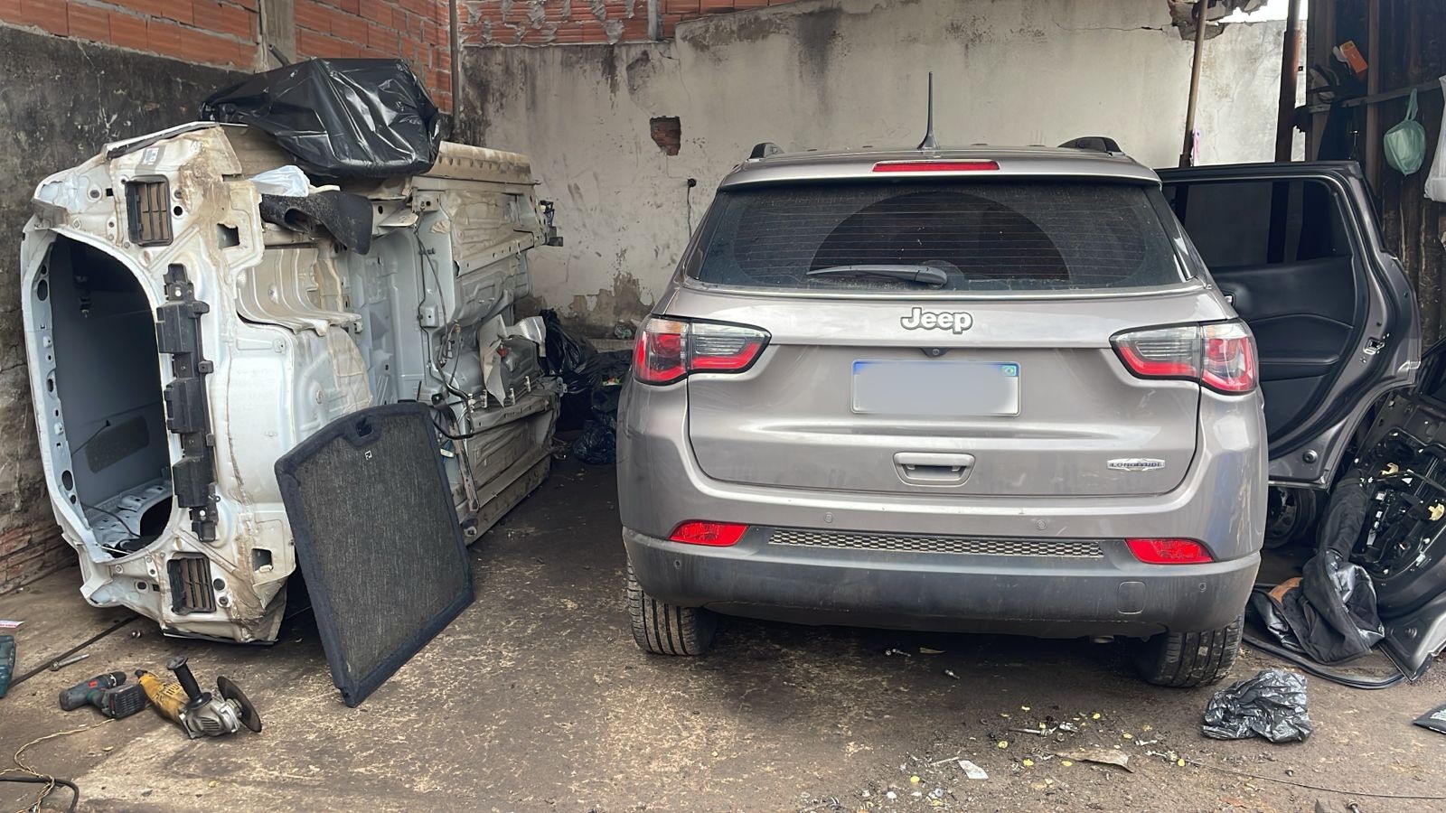 Homem é preso após GM localizar desmanche de veículos no Satélite Íris em Campinas