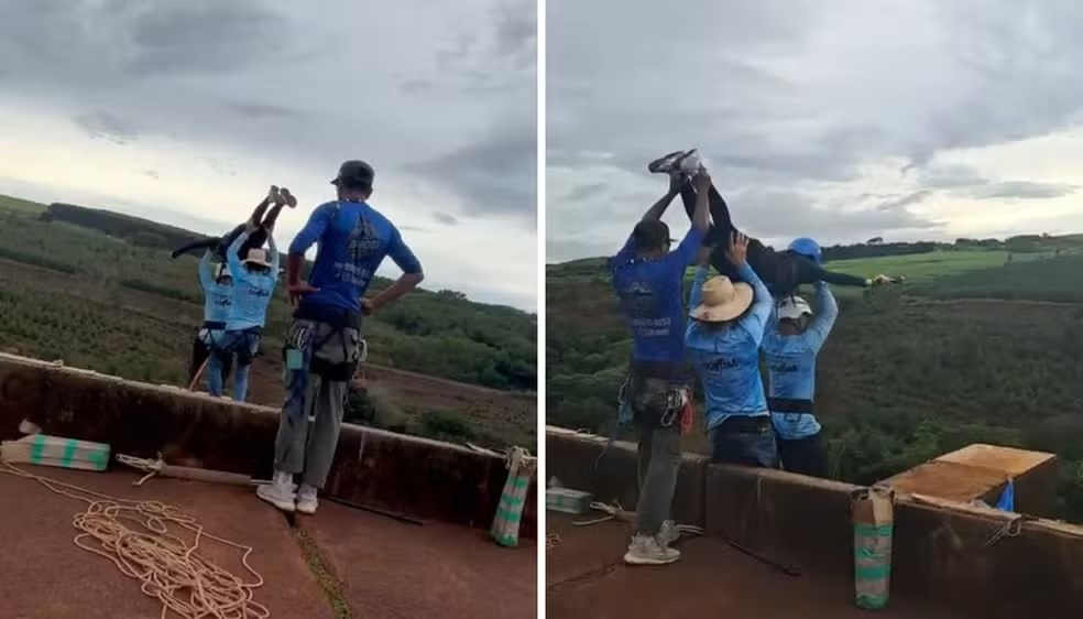 Mulher morre após ser jogada sem cordas durante salto de rope jump em Limeira