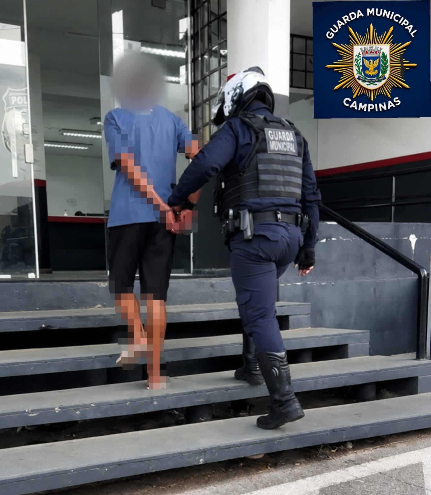 Suspeito de importunação sexual é preso pela Guarda Municipal no Cambuí em Campinas