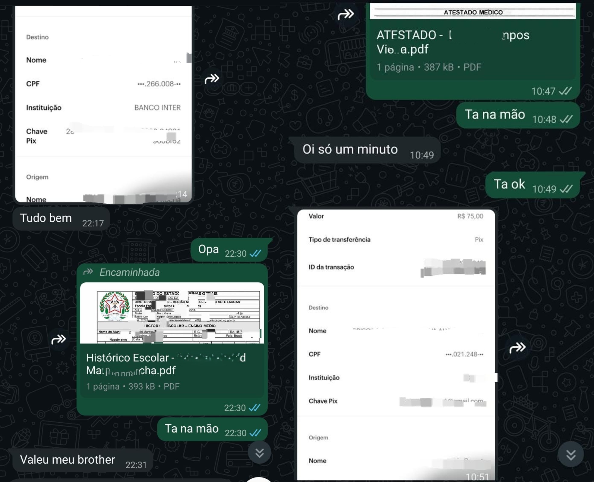 Grupo preso por fraudes bancárias usava também Whatsapp para vender documentos falsos, diz polícia