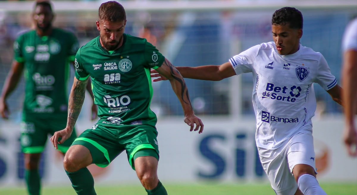 Guarani abre vantagem sobre Paysandu mas sofre virada