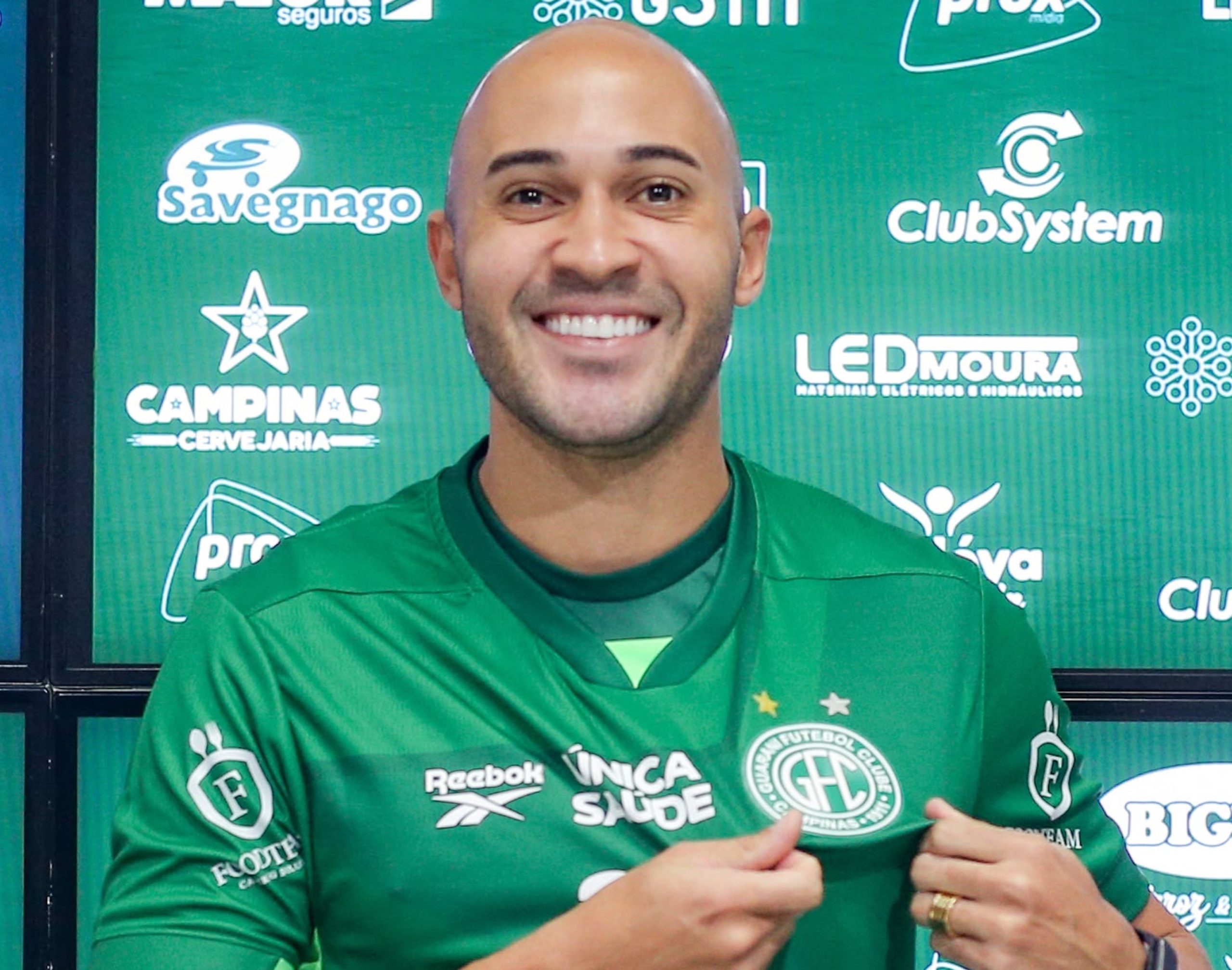 Dudu celebra acerto com o Guarani: “Creio muito nesse acesso”