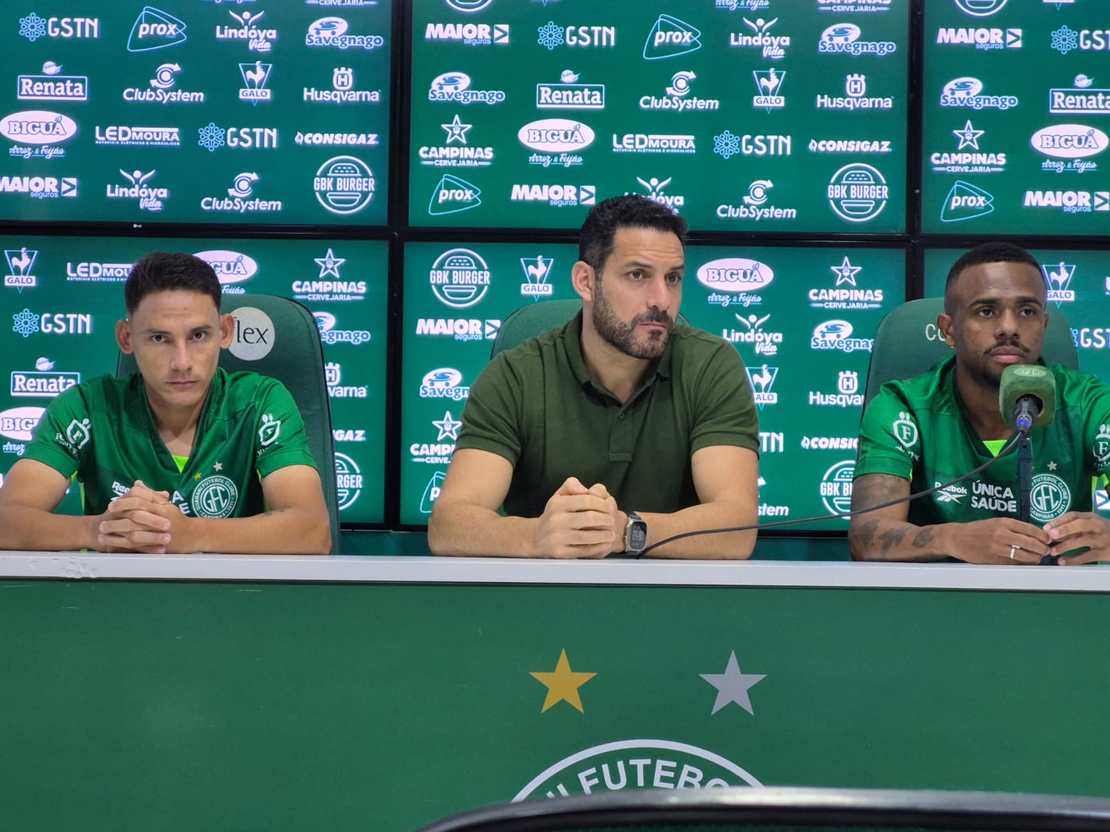 Guarani apresenta atacantes para sequência da Série C do Brasileiro
