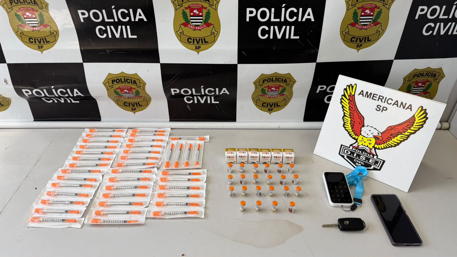 Cabeleireira é presa por vender medicamentos para emagrecimento em Americana 