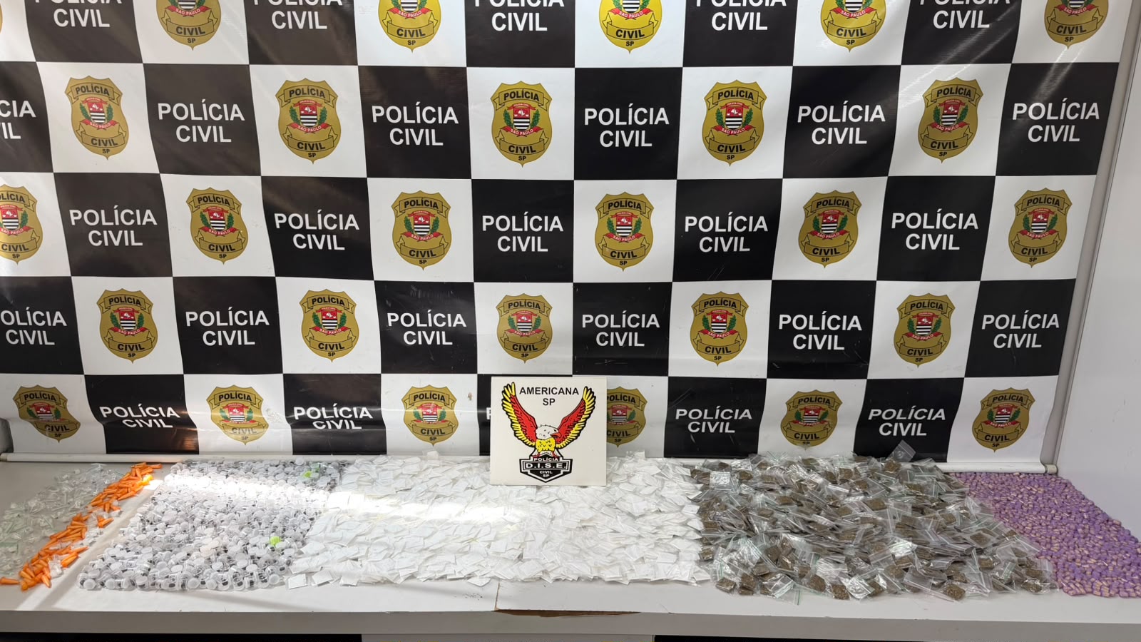 Homem é preso com mais de 4 mil porções de drogas em Hortolândia