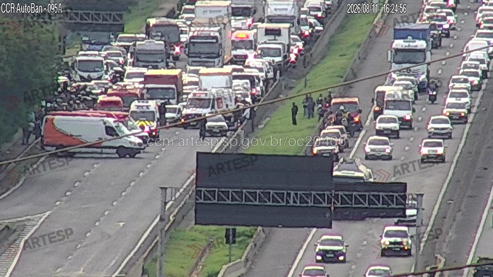 Motociclista morre após colisão com carro na Rodovia Anhanguera, em Campinas