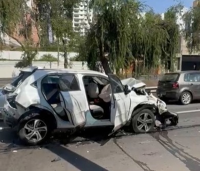 Acidente envolvendo seis veículos deixa cinco feridos na Avenida Orosimbo Maia, em Campinas 