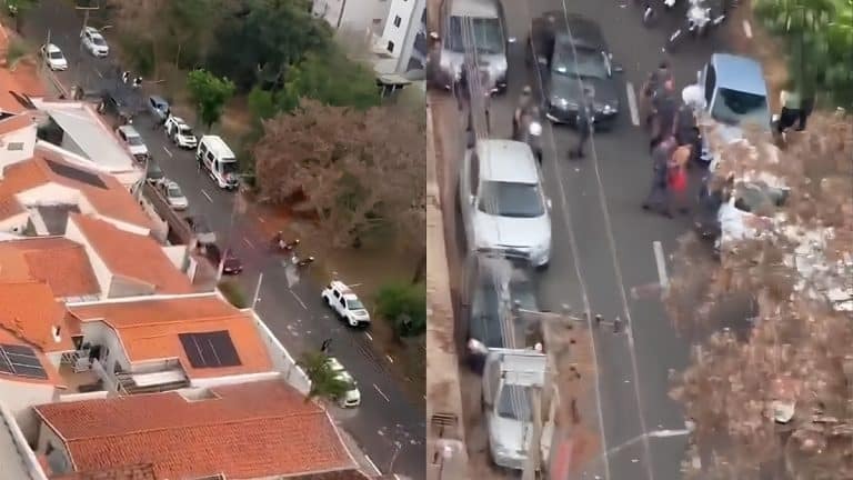 Dupla é presa por tráfico de drogas após perseguição com apoio do Águia em Campinas 