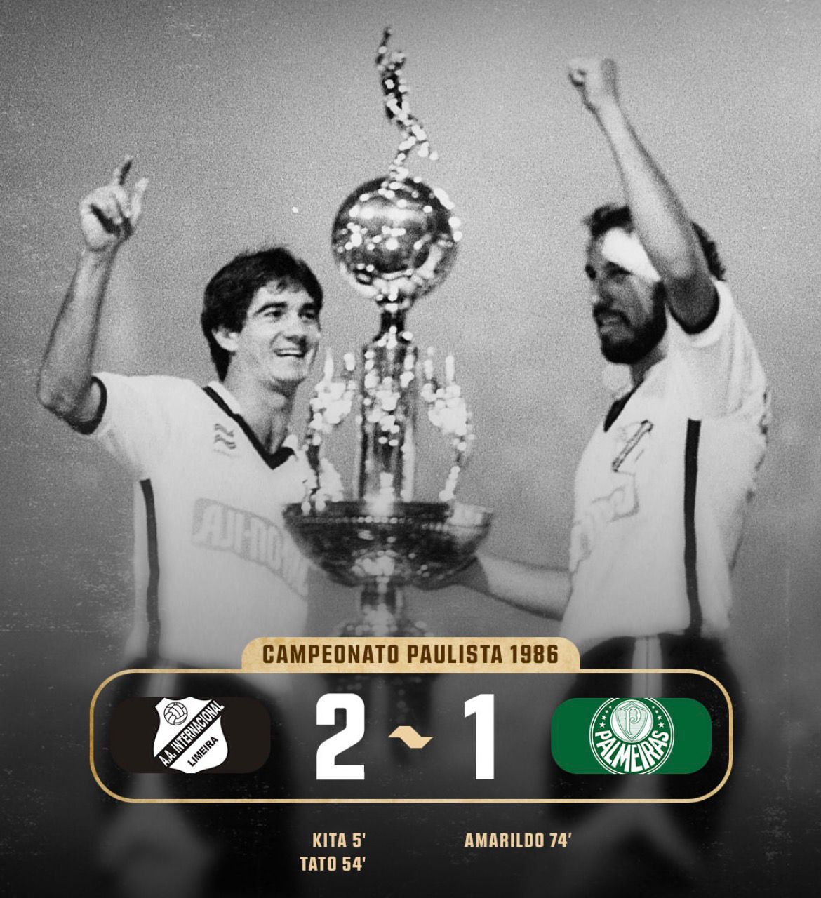 Inter de Limeira comemora 40 anos de título paulista