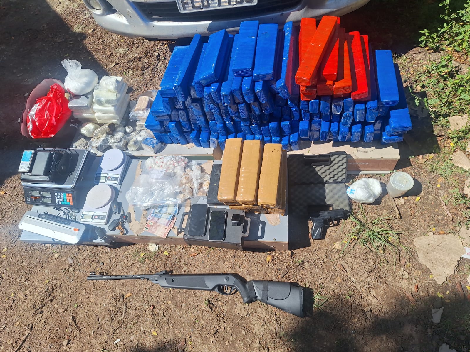 PM apreende mais de 180 quilos de drogas e prende homem em Piracicaba 
