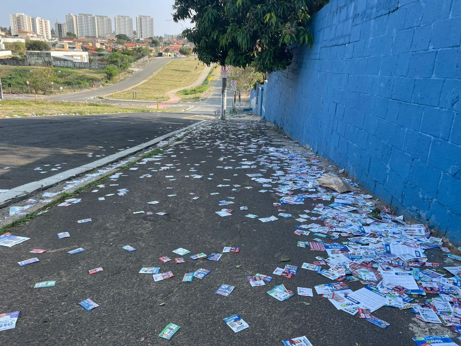 Guarda Municipal reforça fiscalização contra descarte irregular de santinhos em Campinas