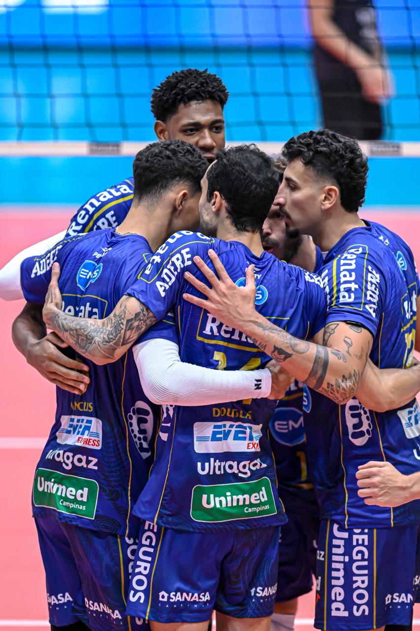 Vôlei Renata vence Praia Grande pelo Campeonato Paulista