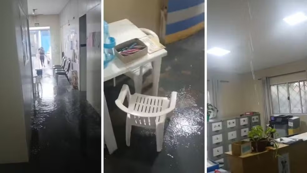Chuva causa alagamentos e danos em unidades públicas de Americana, Valinhos e Sumaré 