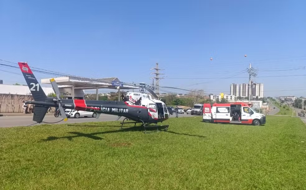 Pedreiro fica gravemente ferido após cair de telhado em obra em Limeira 
