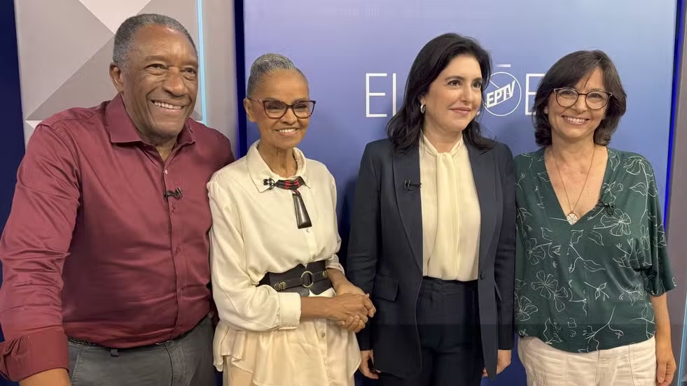 Debate da EPTV com candidatos ao Senado por SP aborda segurança, saúde e reforma política