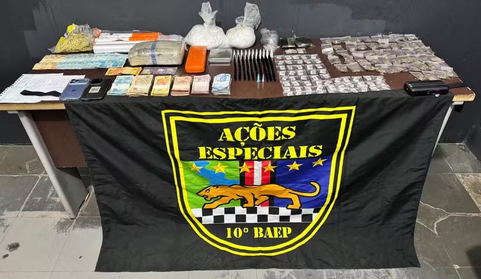 Homem é preso com drogas armazenadas em quarto alugado em Hortolândia